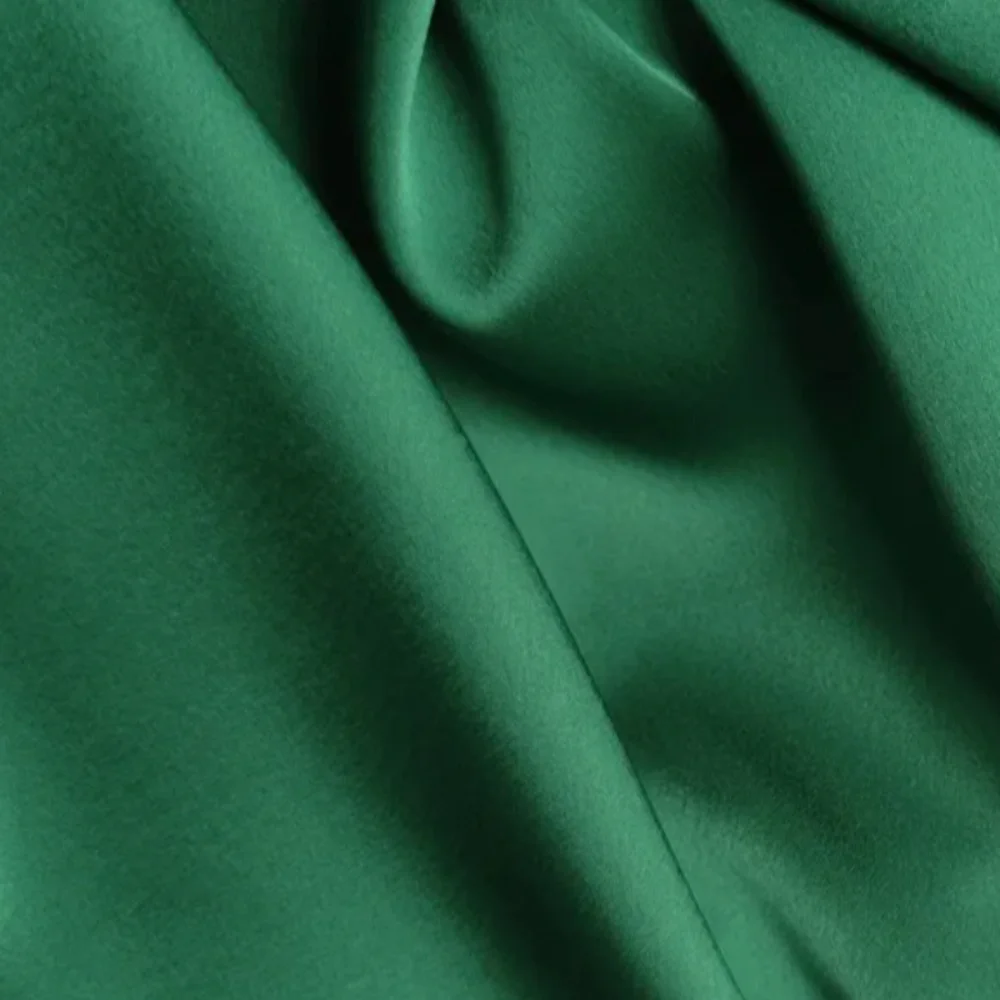 

Тонкая двусторонняя шелковистая гладкая ацетатная атласная ткань, летнее платье, одежда, креативный дизайн, ткань для шитья своими руками на метр