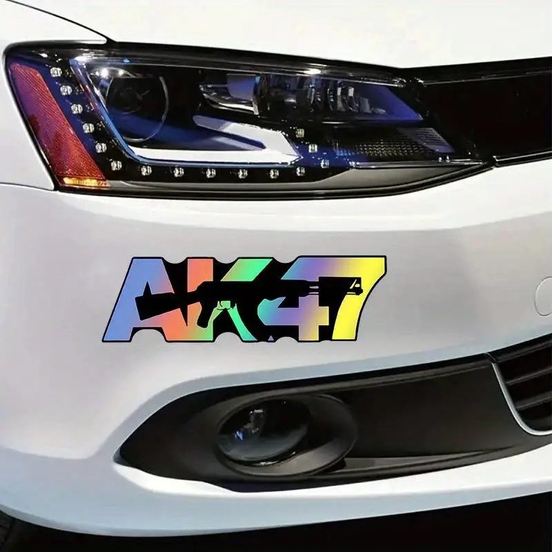 Funny Letter Car Decals 2PCS Waterproof Vinyl Stickers for Car Body Rear Window Exterior Auto Decoration Accessories
