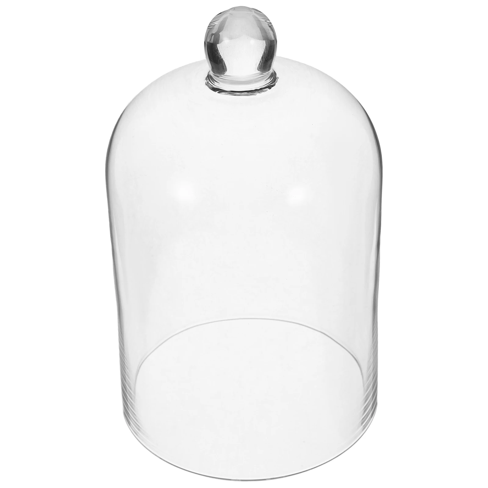 

Cloche Aroma Diffuser Dome Cover Cake Clear Preserved Flower Glass Decorative Showcase Display