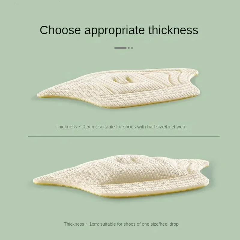 Heel Insoles for Feet Patch Heel Pads for Sports Shoes Adjustable Size Non-slip Shoe Pad Heel Protector Back Sticker image 3