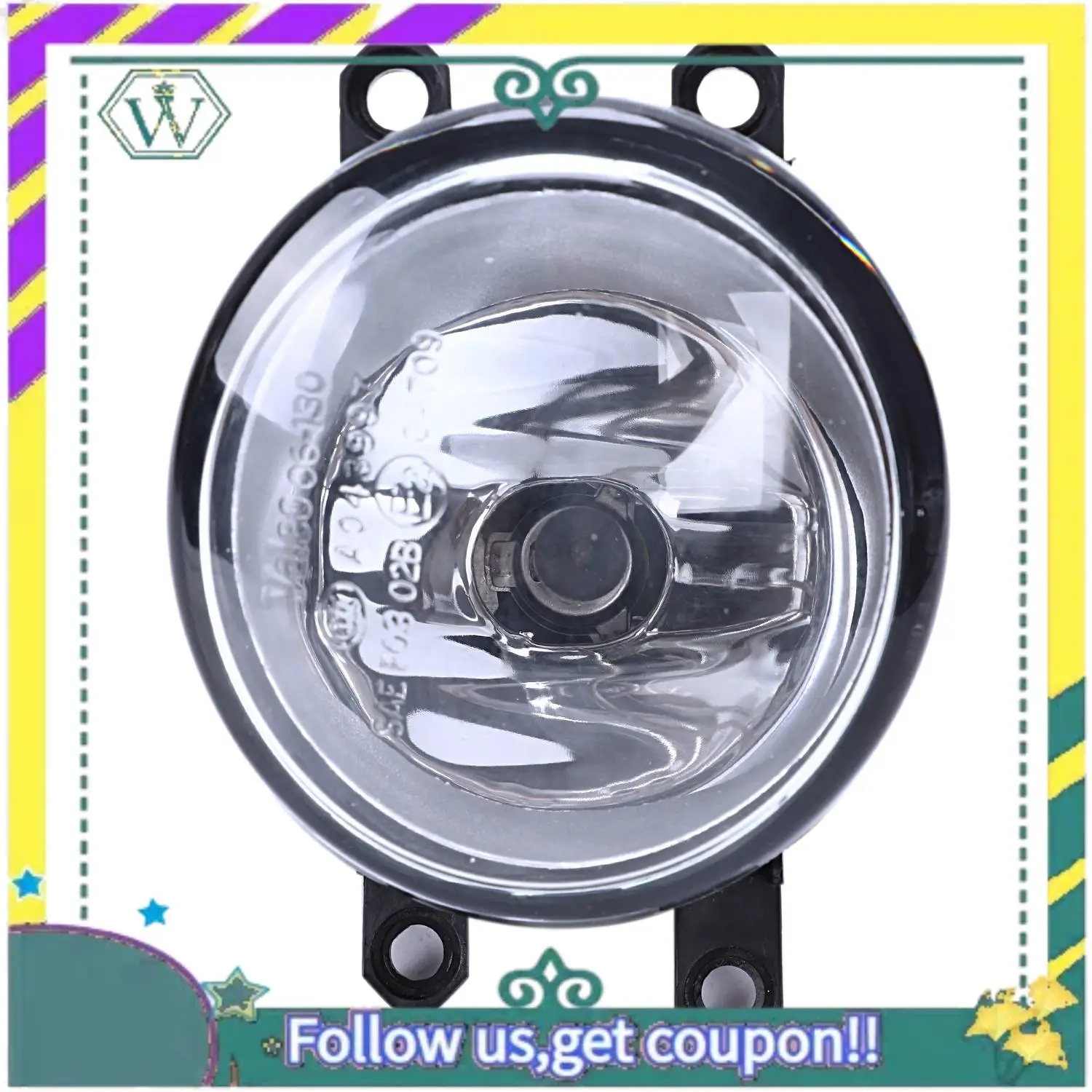 

A82U-2Pcs Car Front Bumper Fog Light Car Headlights For Toyota Corolla 2011 2012 2013
