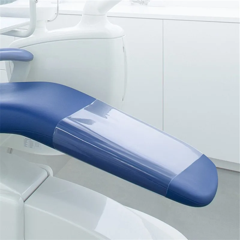 Cojín para asiento de silla Dental, cubierta de plástico impermeable a prueba de polvo para unidad de sillón Dental, 1 ud.