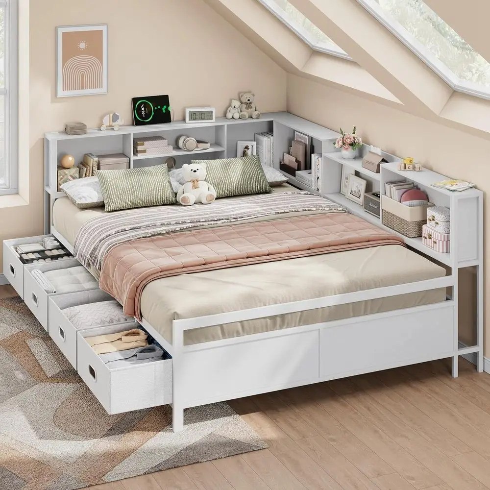 Ull Size Bed E With…
