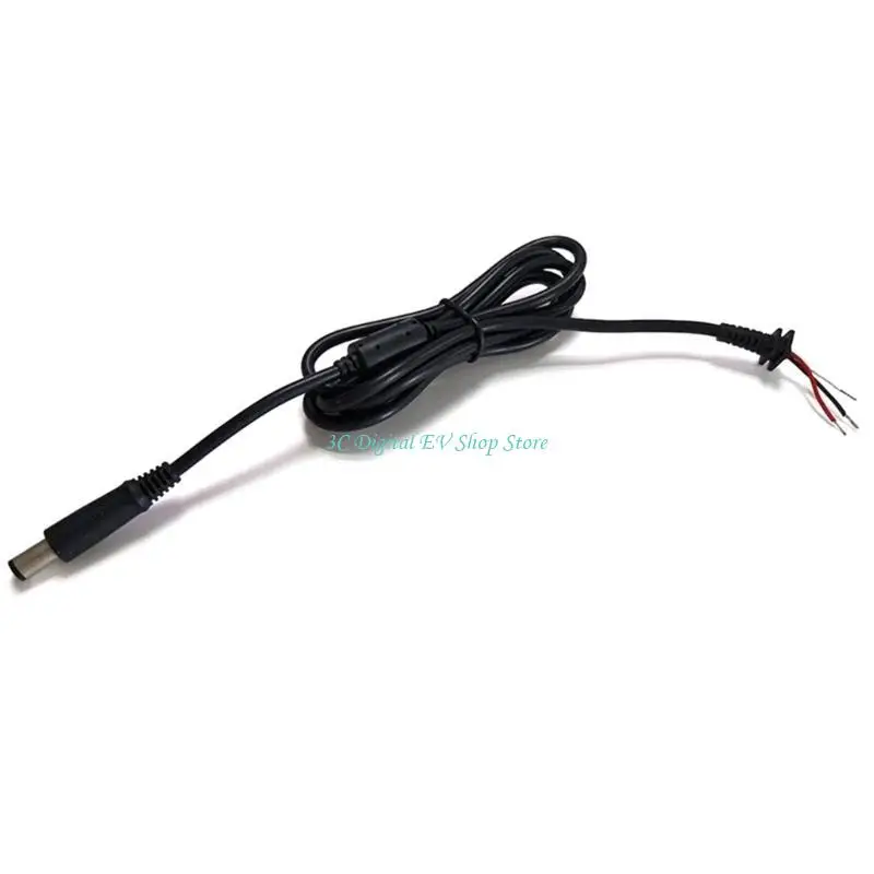 

E74D 7.4x5.0mm Tip Plug Round Connector Laptop Power Cable for Dell Notebook