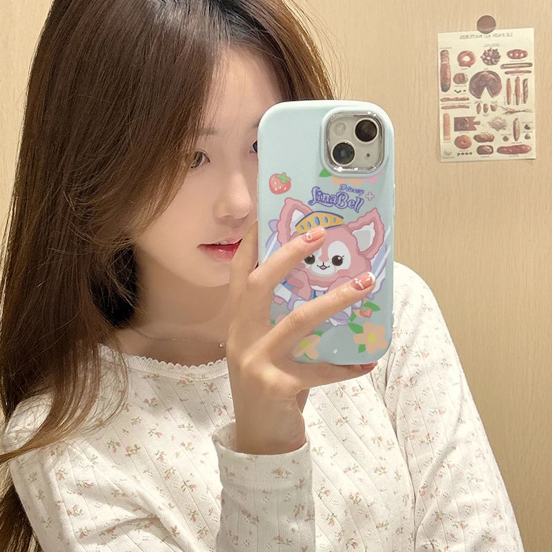 Disney Cartoon Cute LinaBell Phone Case For iPhone 16 15 14 13 12 11 Pro Max XR XSMAX SE 8 7 Plus Shockproof Soft Silicone Cover