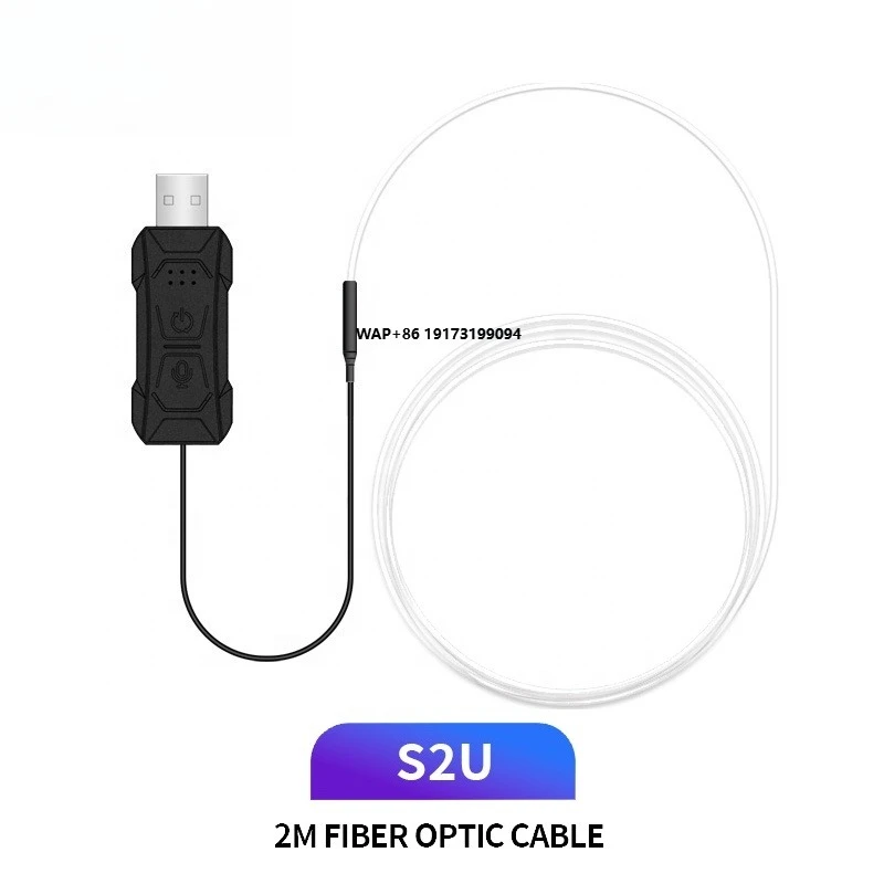 

Universal 2m Optical Cable Key Voice Activated Car Light Emitting Diode Ambient Lighting Strip Decoration Light Accessories