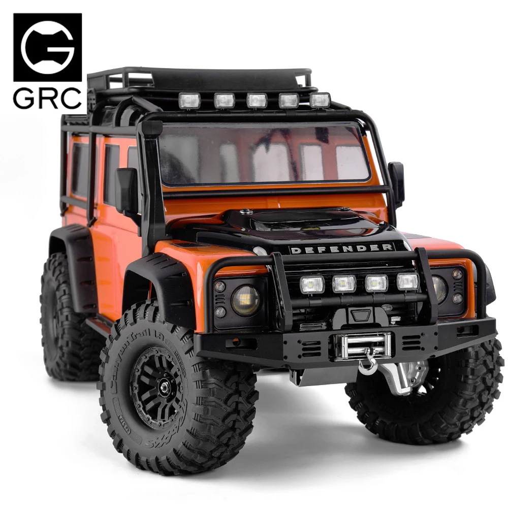 GRC 15mm rectangular spot light simulation rear spot light rear fog light suitable for 1:10 RC remote control car TRX-4 TRX-6