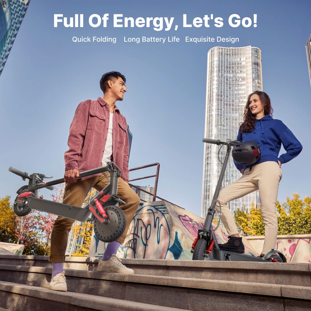 

HX D06 Electric Scooter 500W Foldable 8.5 Inch Electric Kick Scooter 36V 25AH Escooter 32KM/H Dual Shock Absorbers E Scooter