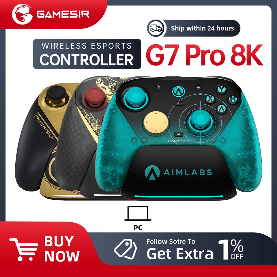 GameSir G7 Pro 8K Series Aimlabs /Royal /Nioh 3/Champion Edition