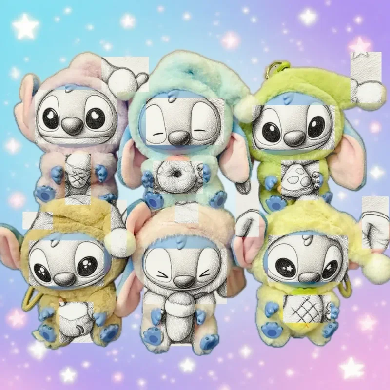 

BANDAI Eat Something Before Sleep Series Виниловая слепая коробка Сумка плюшевая подвеска Милая кукла Таинственная коробка Игрушка-сюрприз Подарки на день рождения