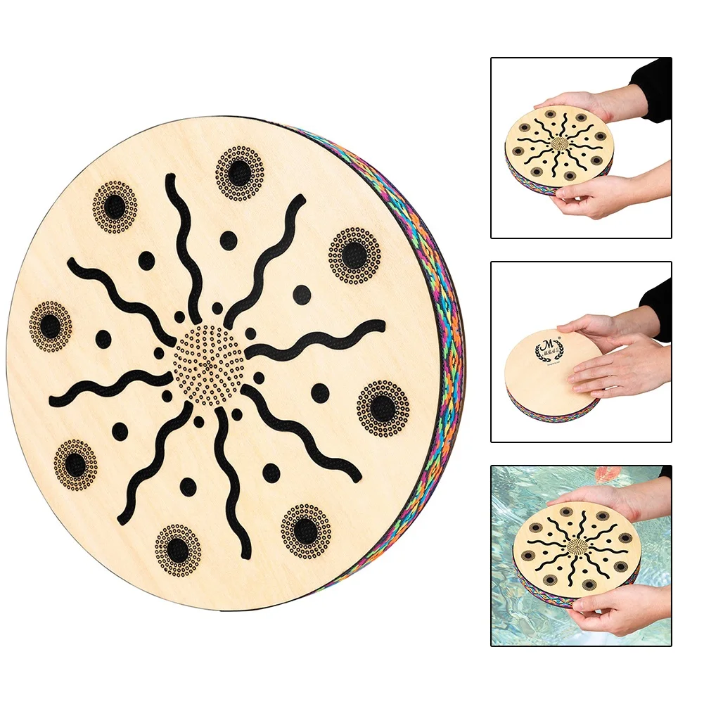 

8-дюймовый морской барабан этнический перкуссионный океан народная ударная музыкальная терапия Релаксация Профессиональный музыкальный инструмент Аксессуары
