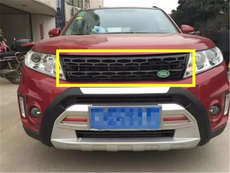 

Car accessories ABS Front Grille Around Trim Racing Grills Trim Car styling For Suzuki Vitara 2015 -2018 1PCS