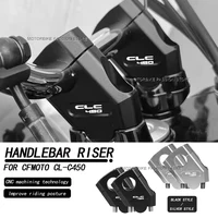 Para CFMOTO CL-C450 CLC 450 cl-c450 clc450 motocicleta manillar elevador barra montaje mango abrazadera Universal 28mm 22mm
