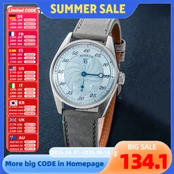 Sugess Watch of Men Automatic Mechanical Wristwatches ST1721 Movement Luminous Simple Fashion Clock Waterproof Glass S451 New