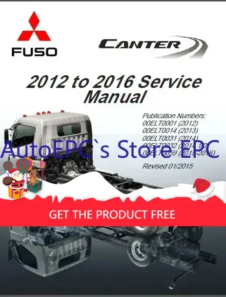 

AutoEPC FUSO 2002-2016 ВСЕ модели Руководства по обслуживанию-PDF для Mitsubishi