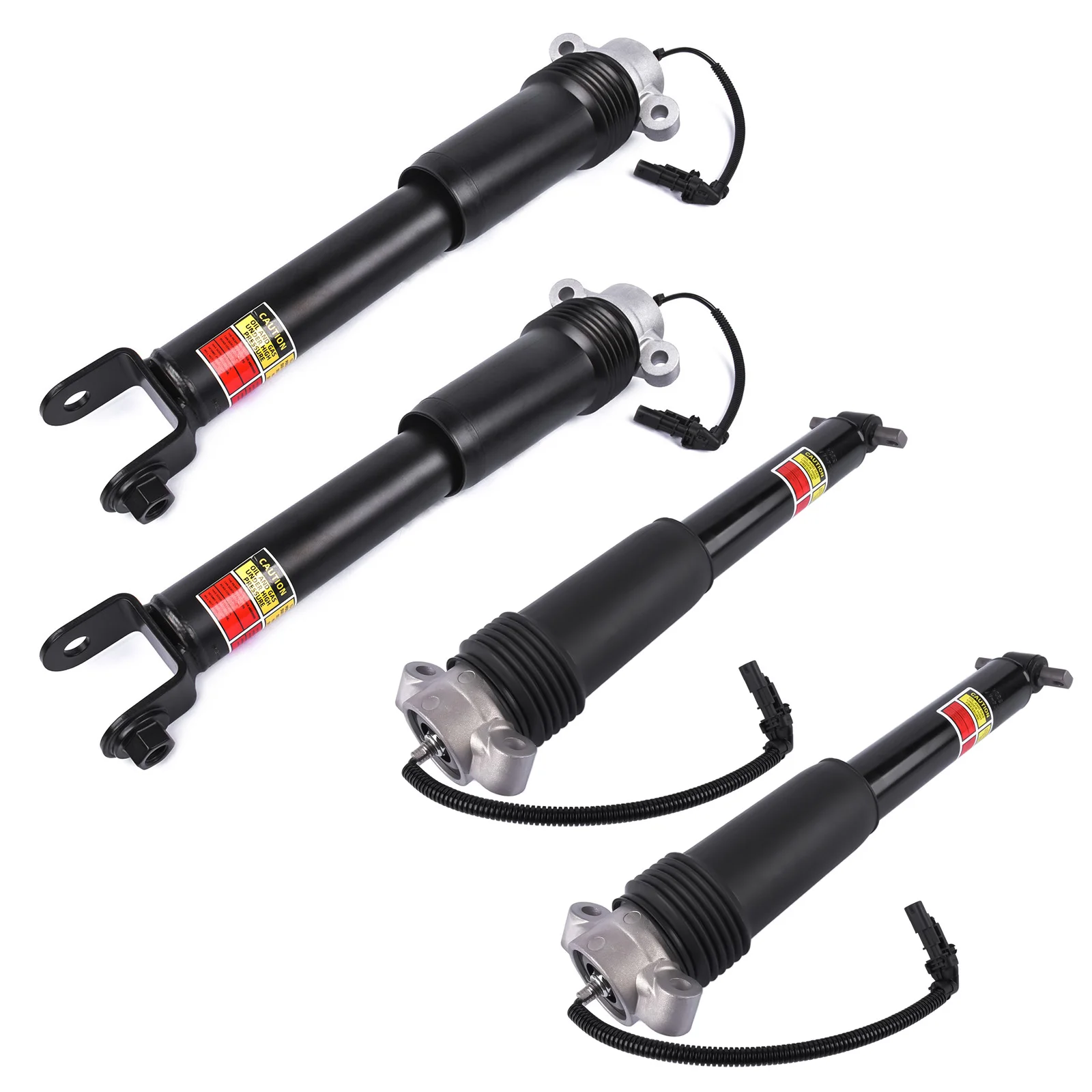 AP02 Set of 4 Front Rear Shock Absorbers with Electric For Chevy C7 Corvette 2014-2019 6.2L V8 GAS 84235048 84235051