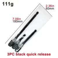 3PC Hexagonal Quick Release Self-locking Extension Rod Electric Drill Driver Quick Transfer Rod Screwdriver Extension Rod Tool 4