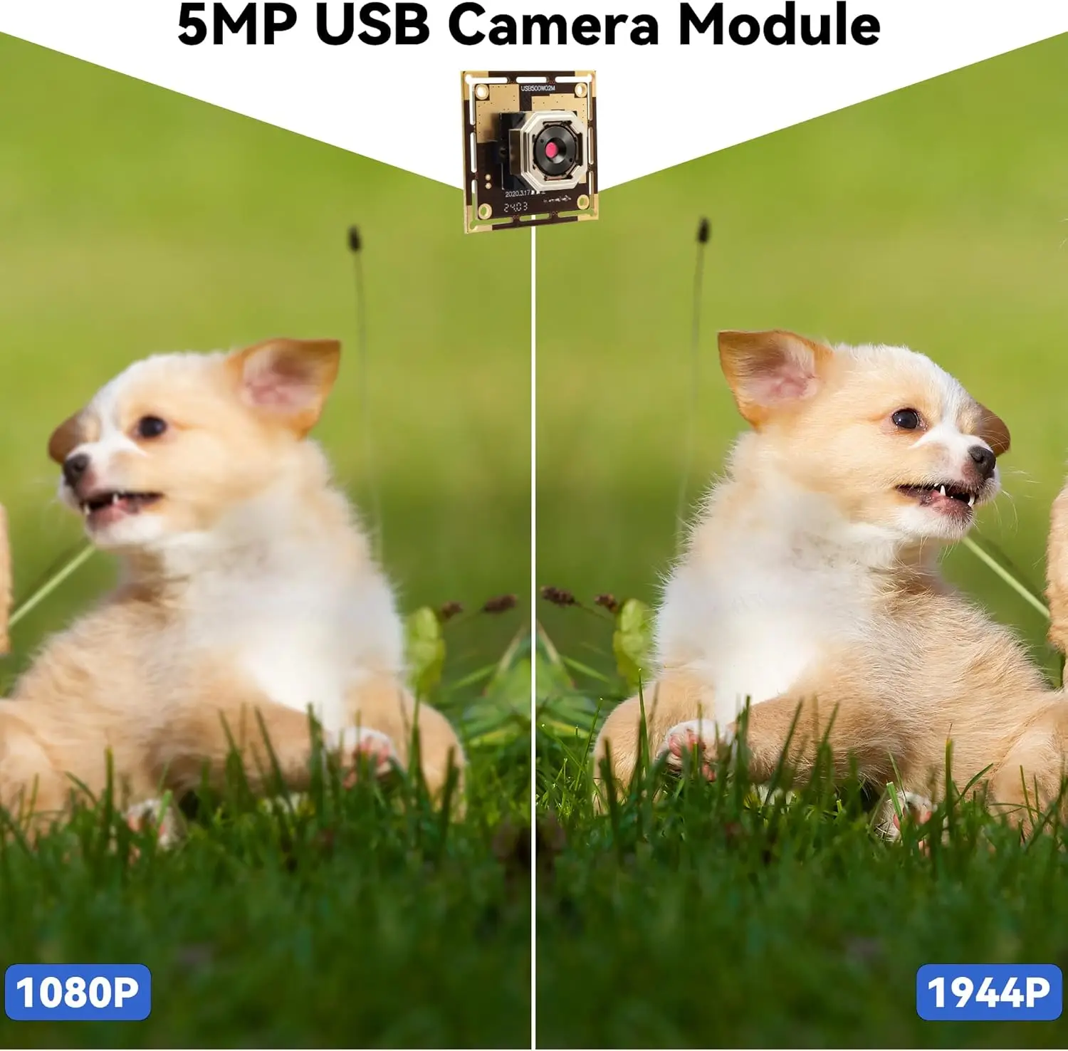 Webcam CMOS OV5640, 5MP, Autofocus, Mini Module de caméra USB intégré, 1944P, caméra industrielle Lightburn pour Raspberry Pi