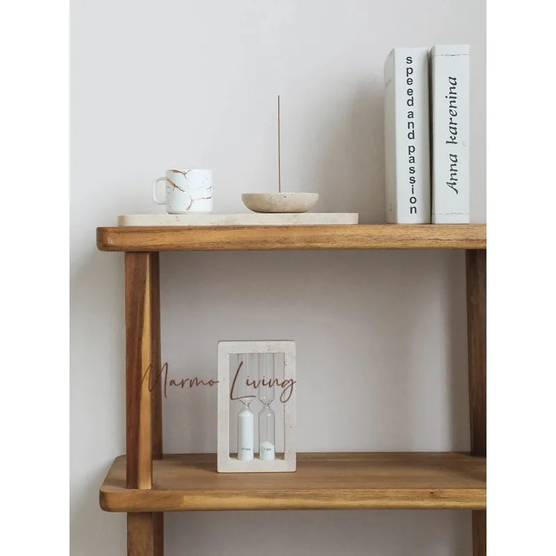 

Vintage Travertine Incense Stick Holder Round Incense Disc Natural Marble Incense Burner And Ash Holder