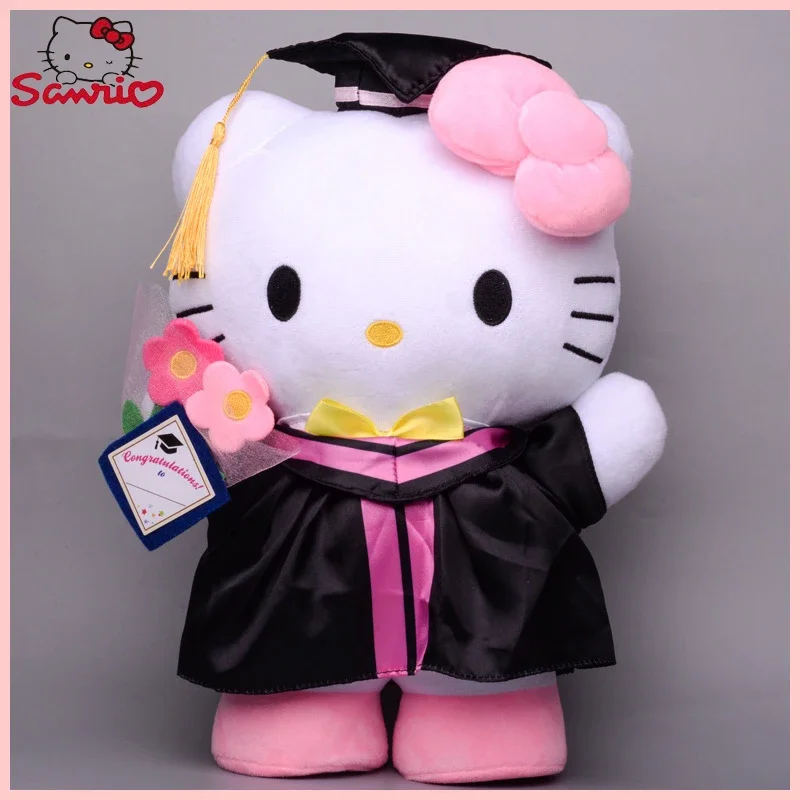 35 سنتيمتر سانريو أنيمي أفخم بلدي ميلودي كورومي مرحبا كيتي الدمى وسادة التخرج بلوشي دمية Kawaii لينة محشوة هدايا التخرج