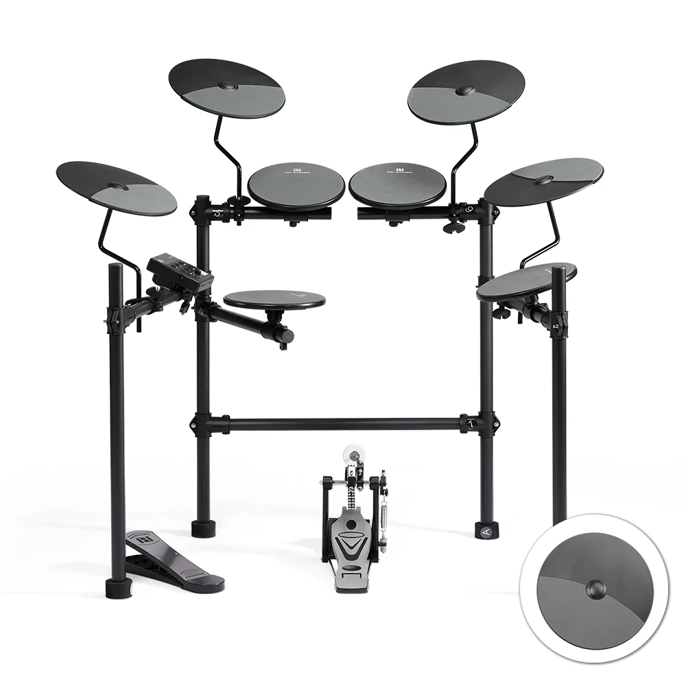Portable Electronic Drum Kits Foldable Design Digital Drum Instrument with Easy Carry Performance Features