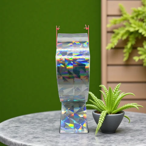 2.4CM Wide 80M Long Flash Reflective Bird Scare Audible Repellent Pigeon Repeller Ribbon Deterrent Tape Orchard Pest Control