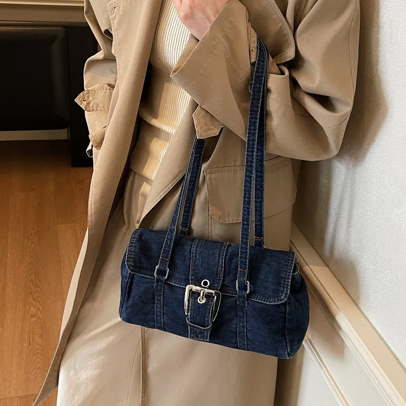 

2025 Vintage Underarm Bag for Women, Genuine Leather Large Capacity Multi-way Shoulder Crossbody Purse, Retro Chic Work Tote