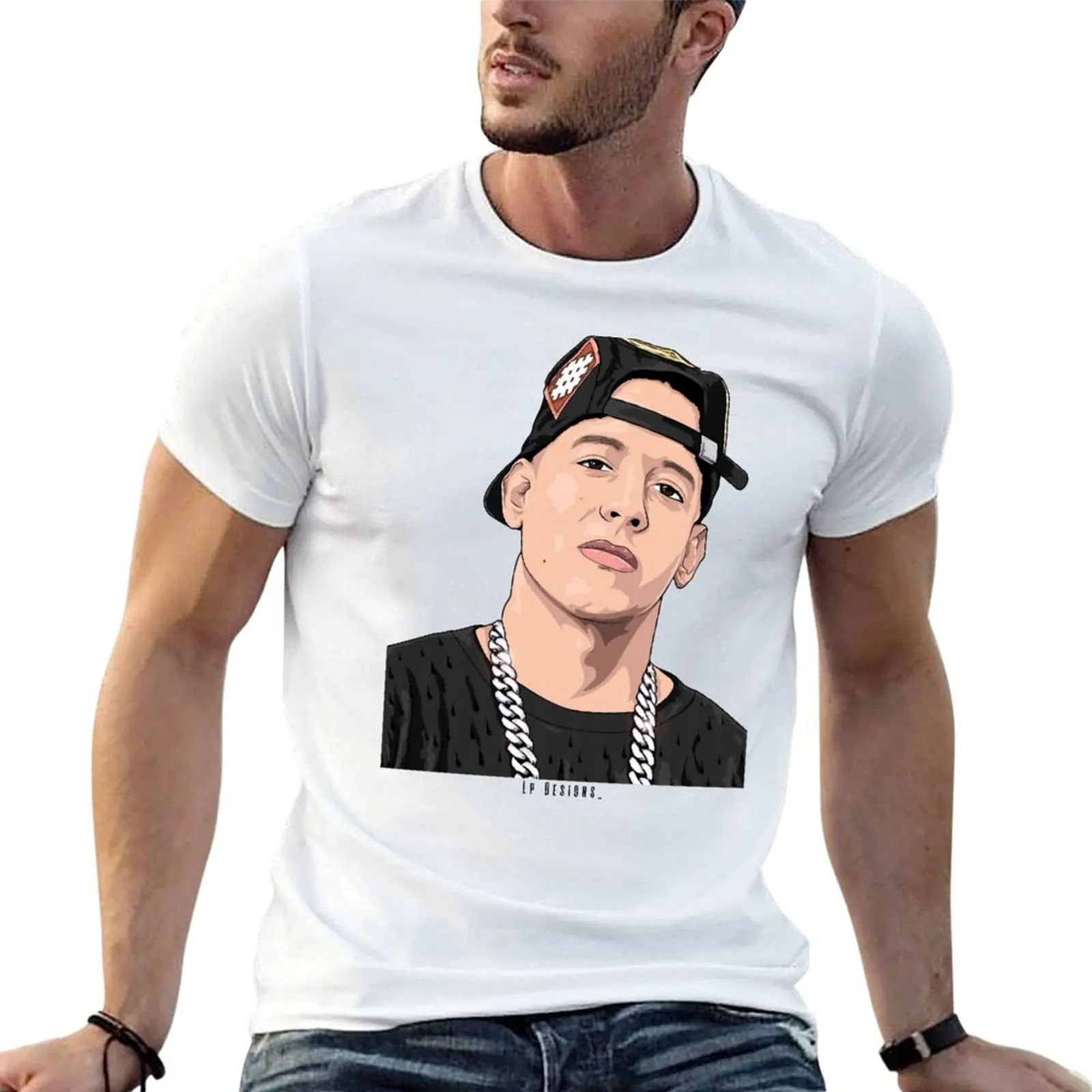 Daddy Yankee T-Shirt anime t shirts for man man graphic t shirt man t shirt luxury T-shirt