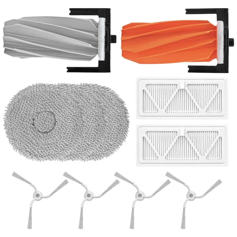 

Main Side Brush Filter Mop Cloth Kit For DJI For ROMO S, For ROMO A, For ROMO P Sweeping Roboat Vacuum Cleaner Spare Accessory