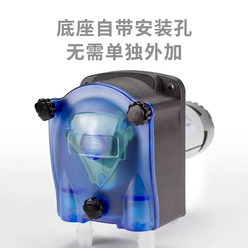 683K Peristaltic Pump 24V Small Lab Industrial Pump High Flow Constant Flow Self-Priming Pump for Filling & Water Transfer