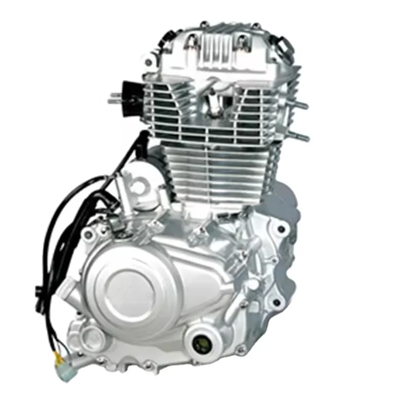 

AA AutoHigh Quality 223MM 4-Stroke JL166FMM Air Cooled Motorcycle Engine Assembly with CDI Ignition and Electric Start New Relea