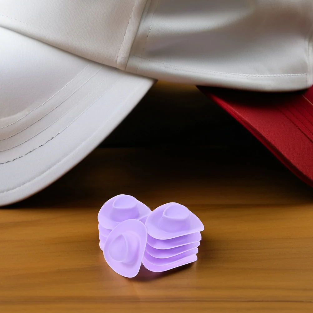 50 قطعة قبعات رعاة البقر الصغيرة للحرف اليدوية قبعة مصغرة غربية أنيقة الديكور DIY بها بنفسك نشاط الوالدين والطفل فكرة هدية فريدة من نوعها