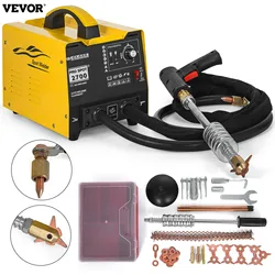 Vevor GYSpot 2700 Vehicle Panel Spot Puller Dent Multispot with Additive Kit 3500A Spot Welding Machine Multispot Bonnet Repair