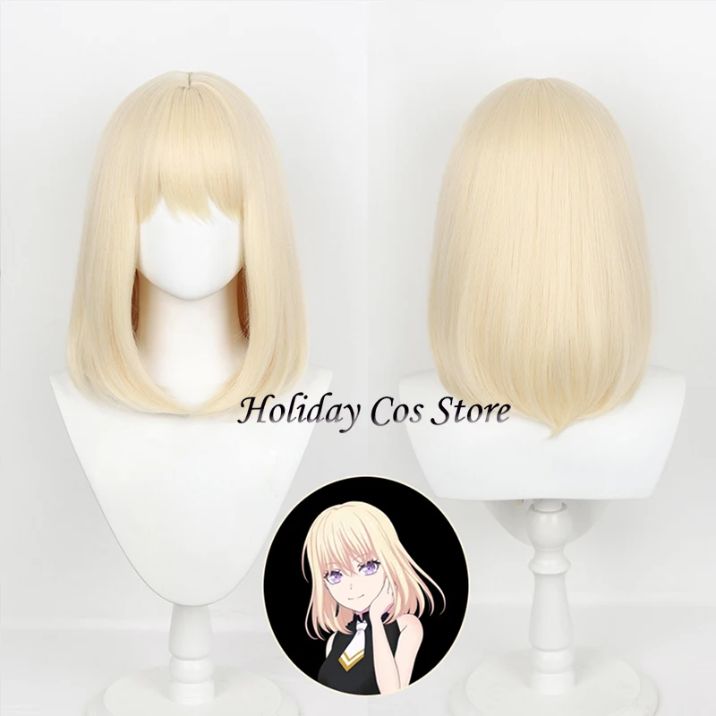 Ave Mujica Doloris Cosplay Wig Mitsumi Uika Heat Resistant Synthetic Hair Halloween Carnival Role Play Props For Women Girls