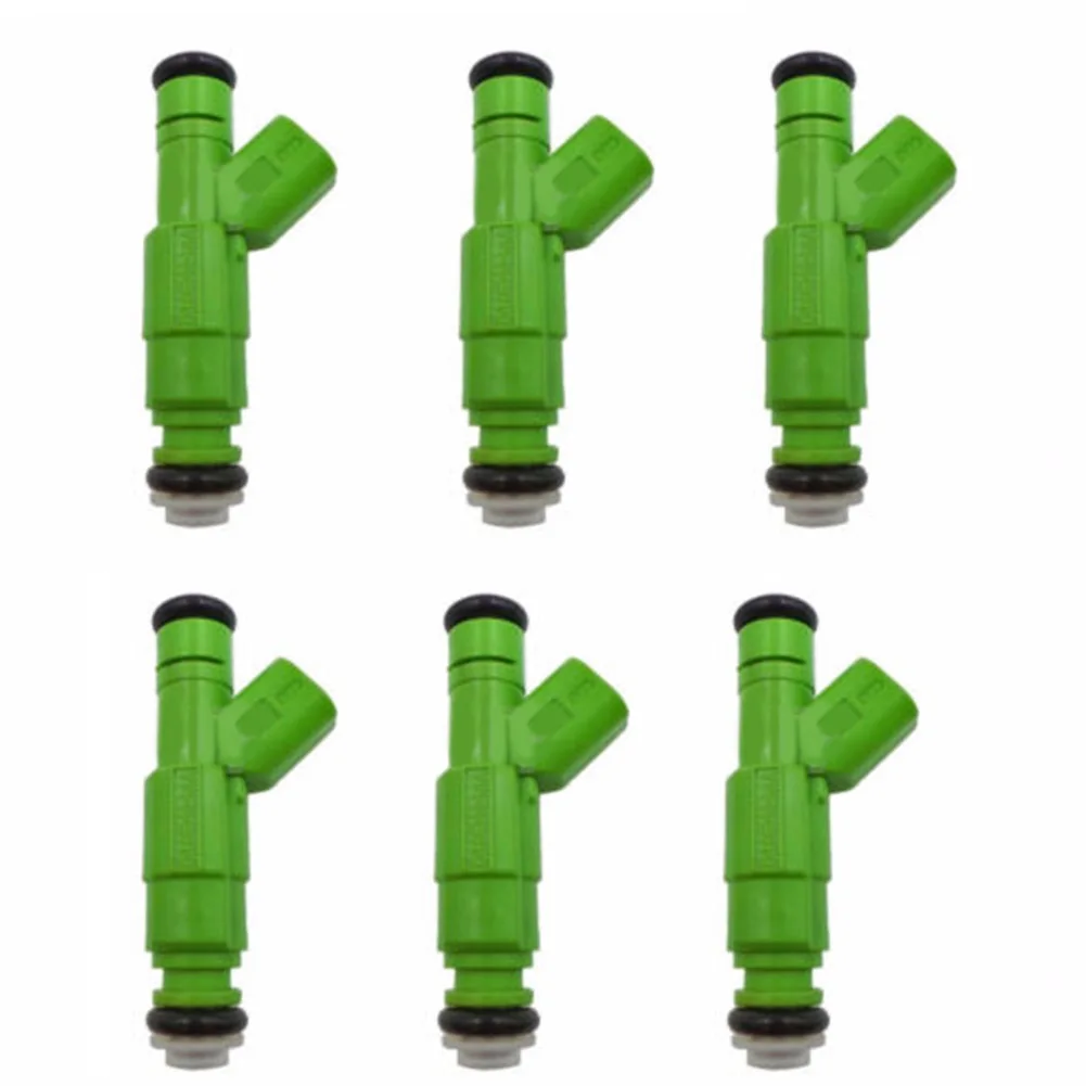 6Pcs Fuel Injector 04861454AA 81212141 For Chrysler & Dodge 0280156007 Town & Country Caravan Grand Caravan 3.3L 3.7L