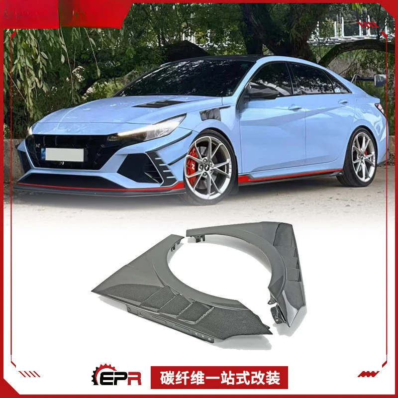 

For Hyundai Elantra N (2021+ Early Model) - Carbon Fiber EPA Style Fender Flares