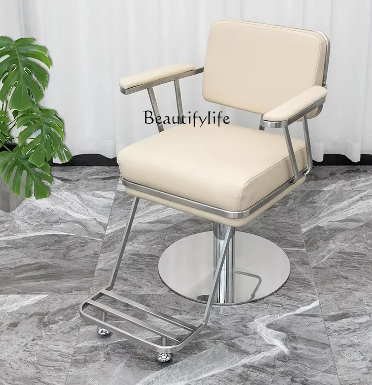 

ld 30 ld 38 Barber Shop Chair Hair Salon Hot Dyeing Stainless Steel Chair