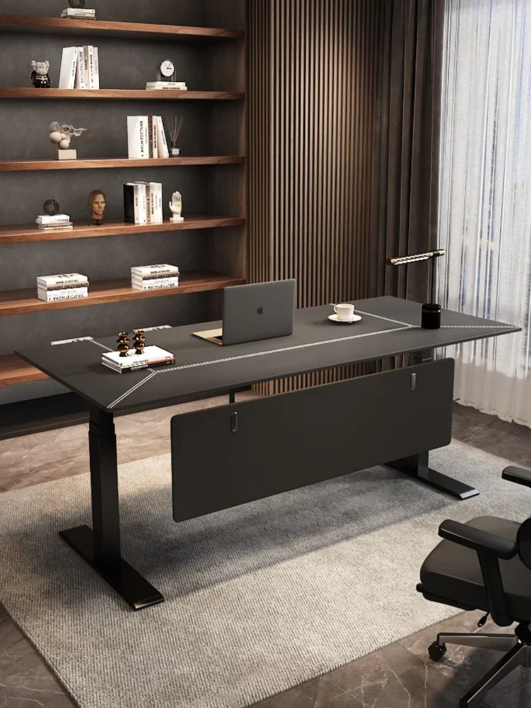 

Эстетическая электрическая подъемная рабочая станция премиум-класса, вертикальный офисный домашний настольный компьютерный стол с одинаковым абзацем