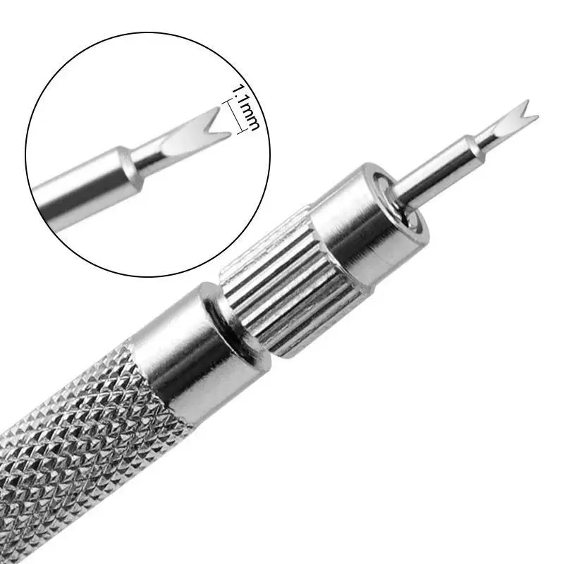 Juego de herramientas de reparación de relojes, extracción de intercepción de pulsera de Metal, correa de acero, Instalación Universal, removedor de
