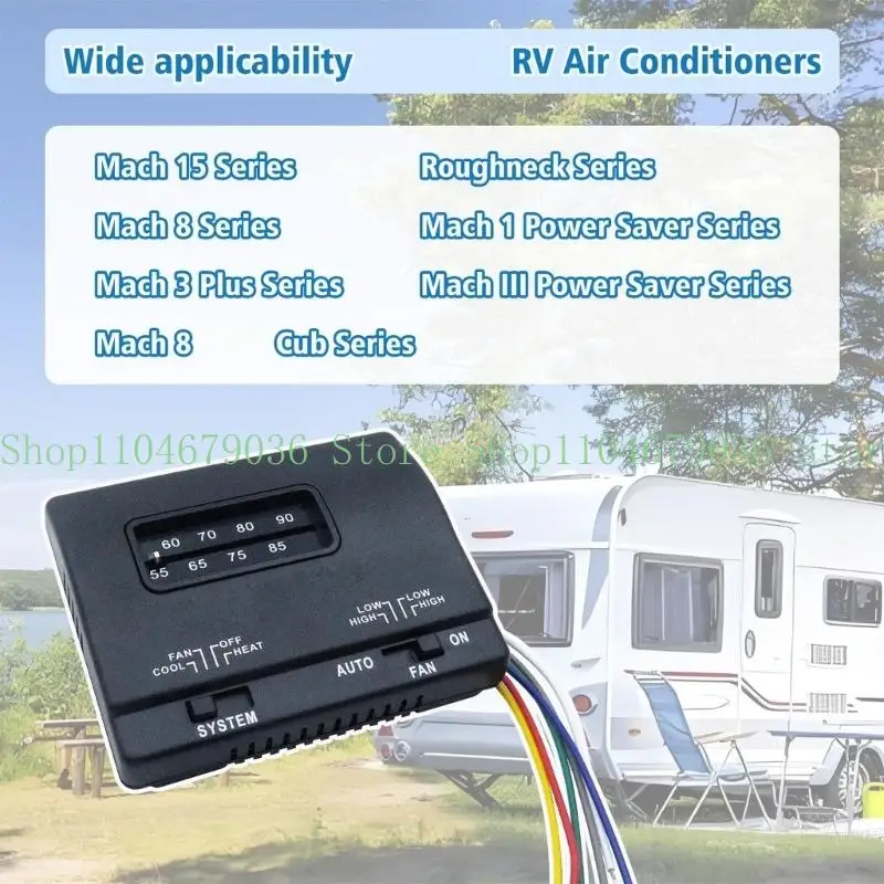 

652F 7330F3852 Thermostat For Motorhomes Supports Precise Temperature Adjustment