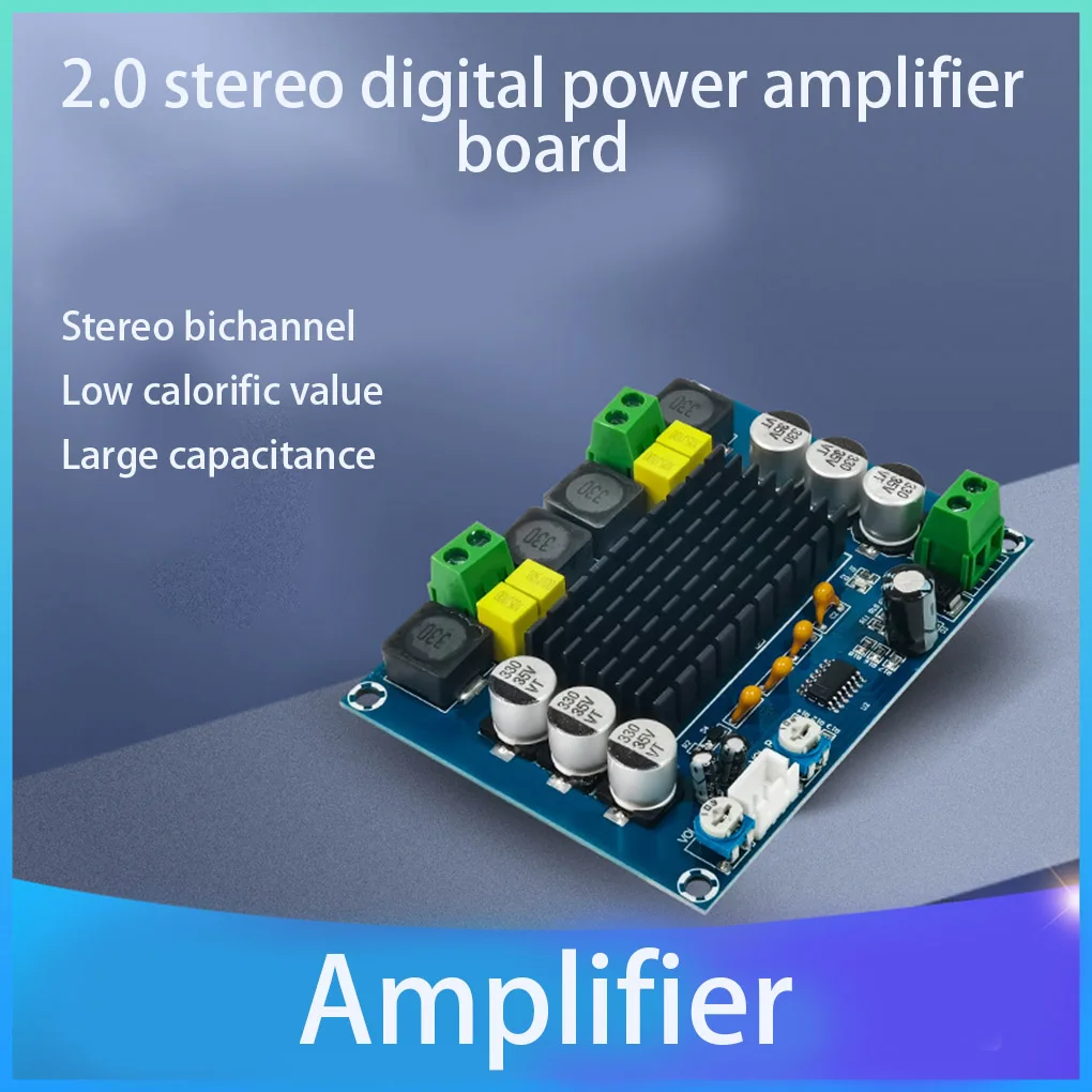 

Digital Power Amplifier Board Replacement DC 12-26V 2 Channel Speaker Soundbox Amp Module Audio Equipment Spare Parts