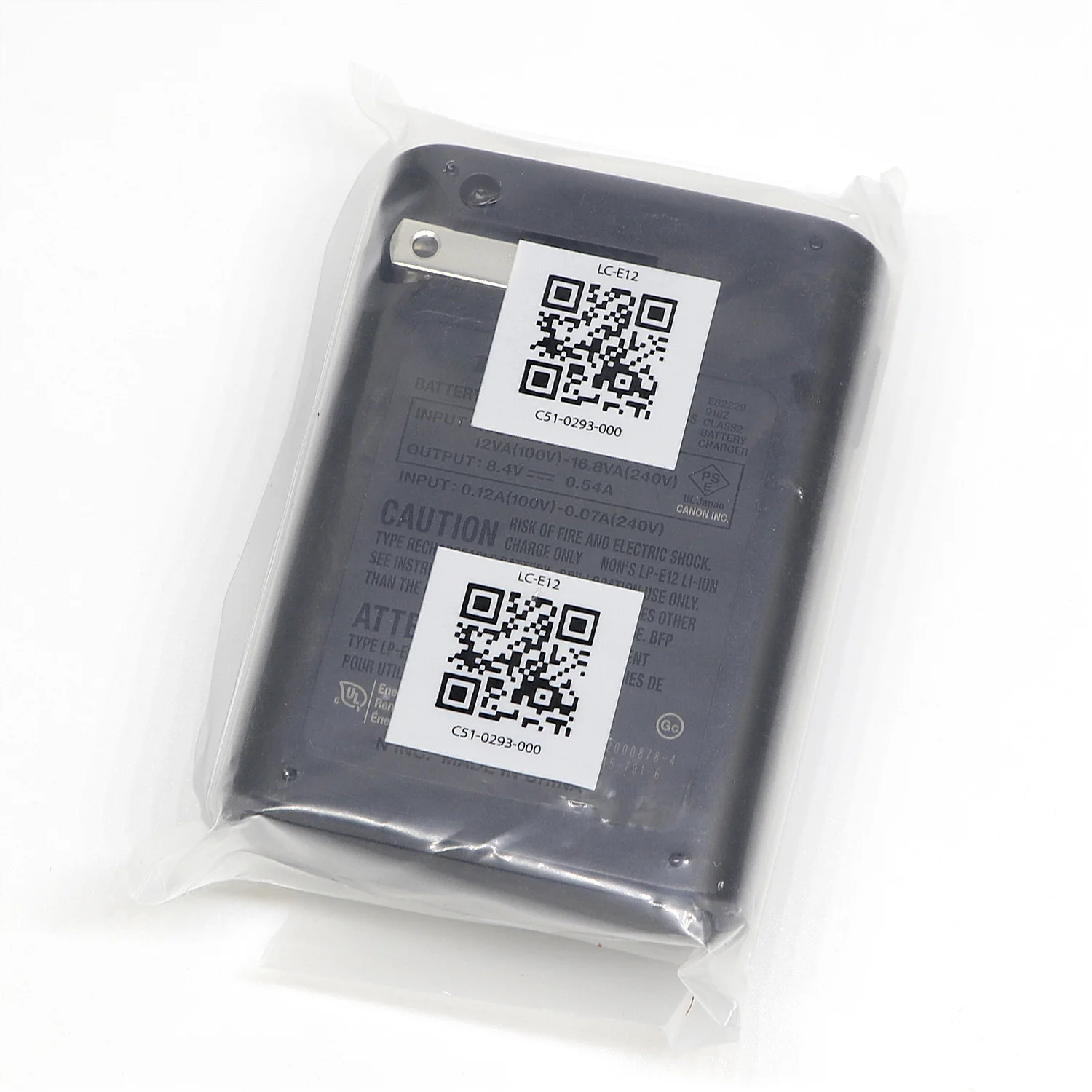 Original LC-E12 LCE12 US plug Charger for Canon LP-E12 Battery EOS-M EOS M M200 M50 M50II M10 M100 100D Rebel SL1 Kiss X7 Camera view 3