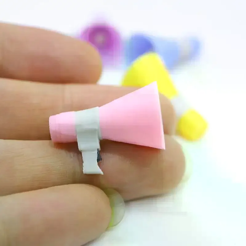 2 قطعة 1/12 دمية يده مكبر الصوت نموذج دمية المشهد الصغير اكسسوارات الديكور طفل التظاهر اللعب اللعب #2