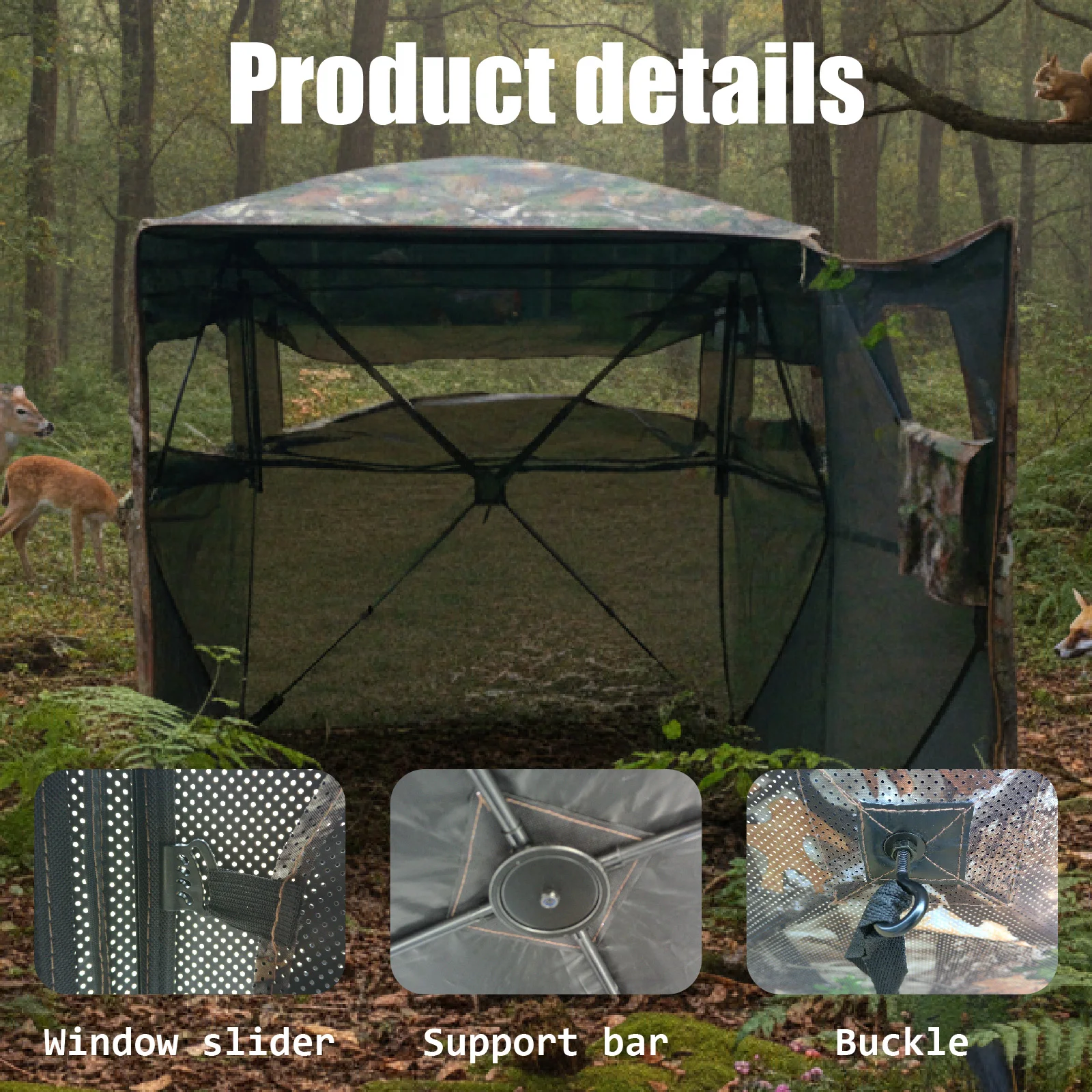 Tarnfarbener Pop-Up Jagdstand – Outdoor Hunting Blinds Bewertung und Preis