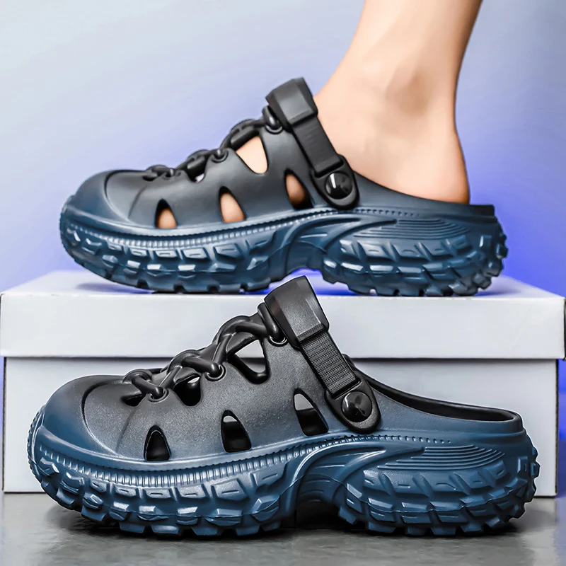 

Beach Sandals Comfortable Clogs Soft Slides New Men Casual Shoes Men's Outdoor Slippers Garden Shoes Male Women Beach Slippers
