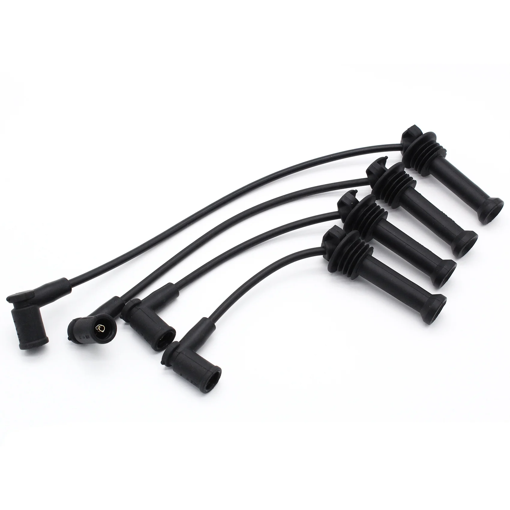 4 قطعة سلك توصيل الإشعال HT مجموعة لفائف الرصاص لفورد ل التركيز 1.6 TI 1.6 1.4 1.6 16 فولت 1.4 PROSPARK ل شرارة التوصيل OES530
