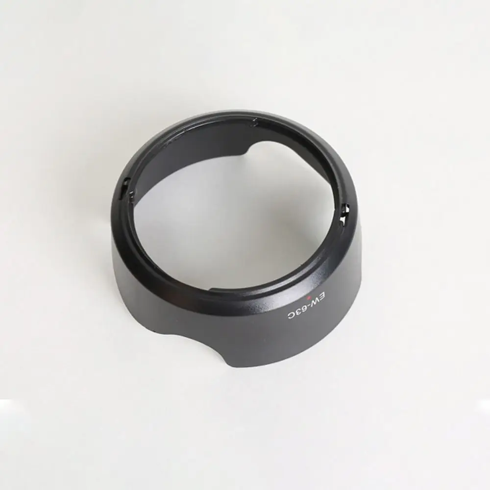 EW-63C 58mm osłona obiektywu ABS czarna osłona przeciwsłoneczna obiektywu aparatu osłona przeciwsłoneczna do Canon EF-S 18-55mm f/3.5-5.6 IS STM