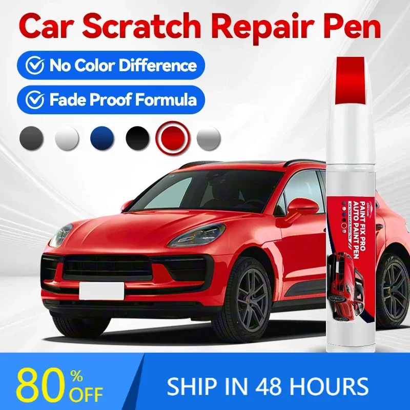Purpose Vehicle Car Paint Repair Pen For 2014-2025 Porsche Macan Paint Scratch Repair Accessories White S9R Chalk M9-image