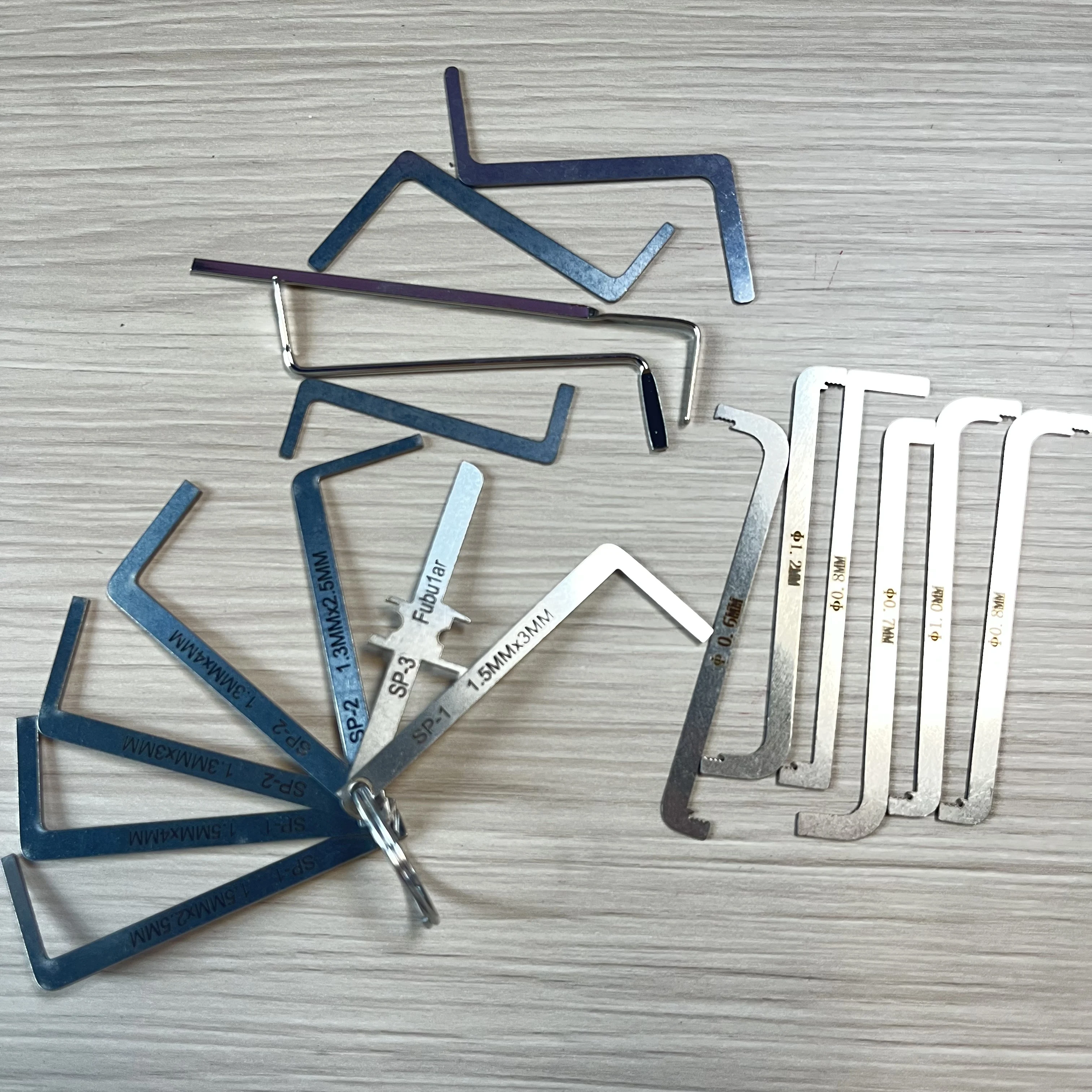 5/6/7 Stück Sperrspannschlüssel, Ersatz-Drehwerkzeug, Schlosser-Pick-Werkzeug, Neu
