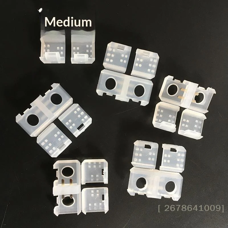 ⚑5Pcs Solder Free COB LED Strip Connector Stable Connection Clear Shell For Indoor Home Lighting